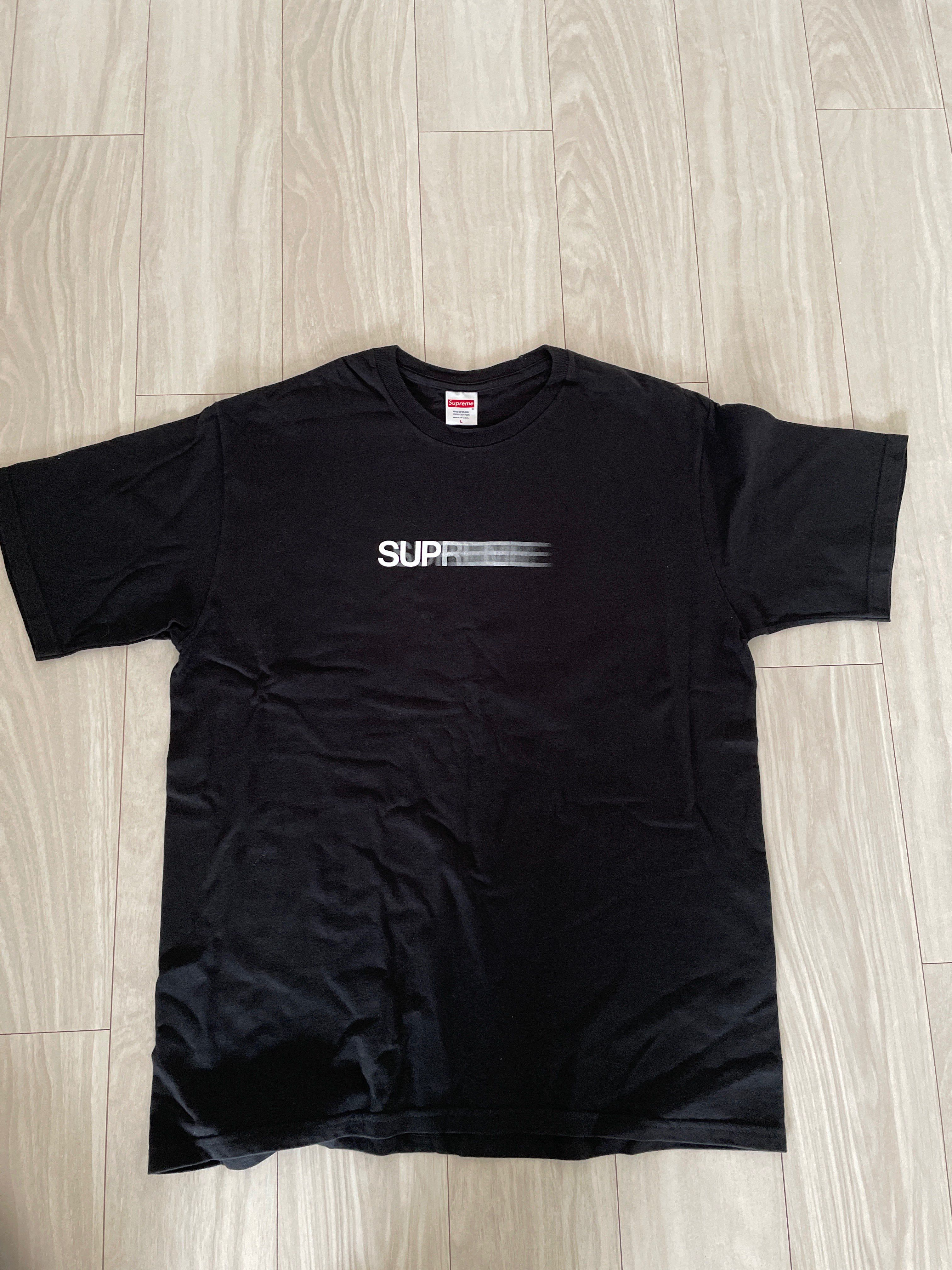 Supreme Motion Logo Tee "Black" (20SS)