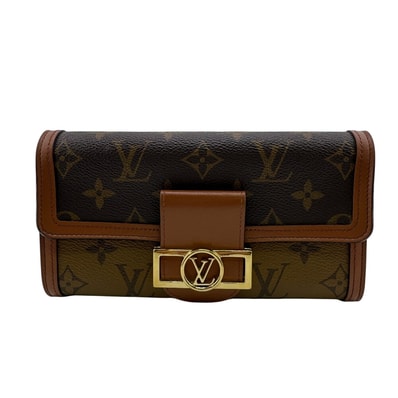 ルイヴィトン LOUIS VUITTON 長財布 モノグラムリバース ポルトフォイユサラ M46645 ブラウン