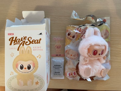 POP MART THE MONSTERS (LABUBU) Have a Seat Plush Series DADA