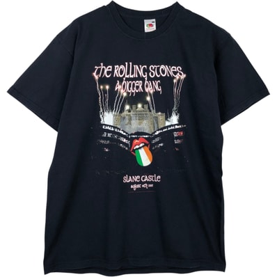 古着 00年代 フルーツオブザルーム FRUIT OF THE LOOM The Rolling Stones ローリングストーンズ バンドTシャツ バンT メンズL相当/eaa622247