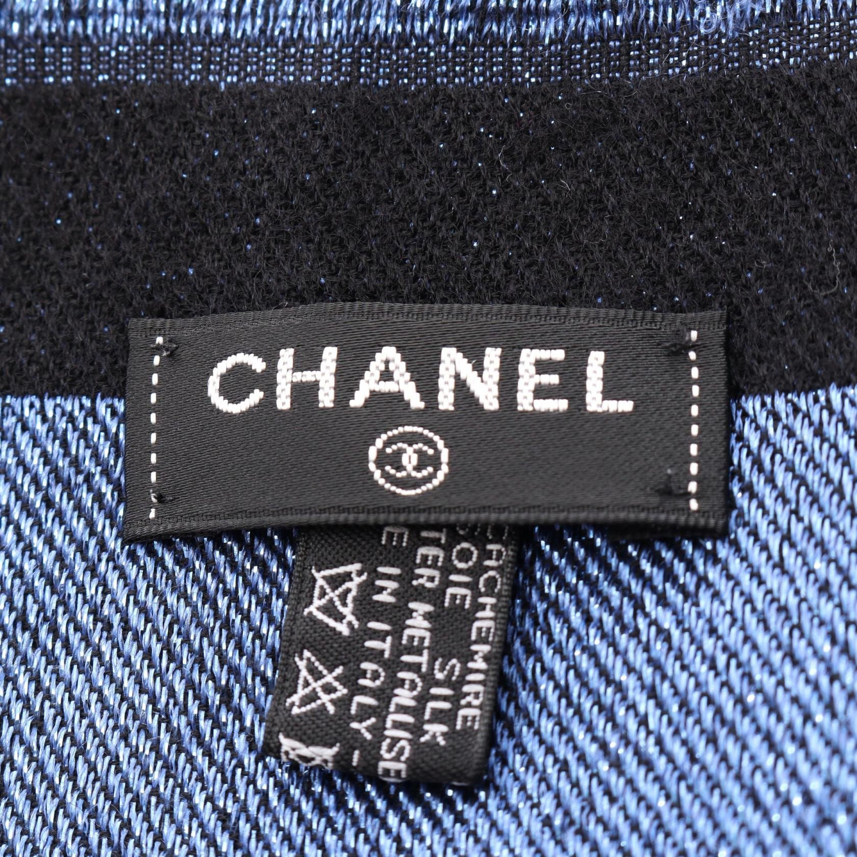 B (目立った傷や汚れなし)】シャネル CHANEL ココマーク ストール 衣料