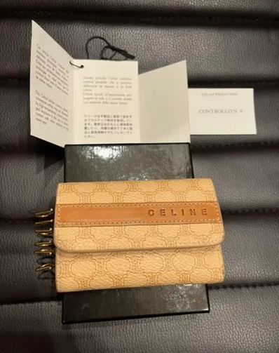 セリーヌ マカダム 柄 キーケース