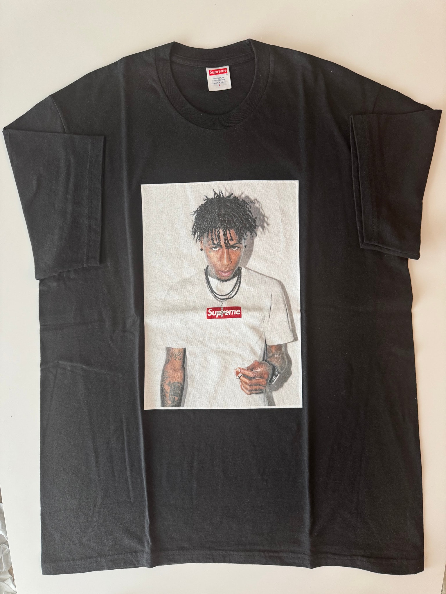 Supreme NBA Youngboy Tee "Black"