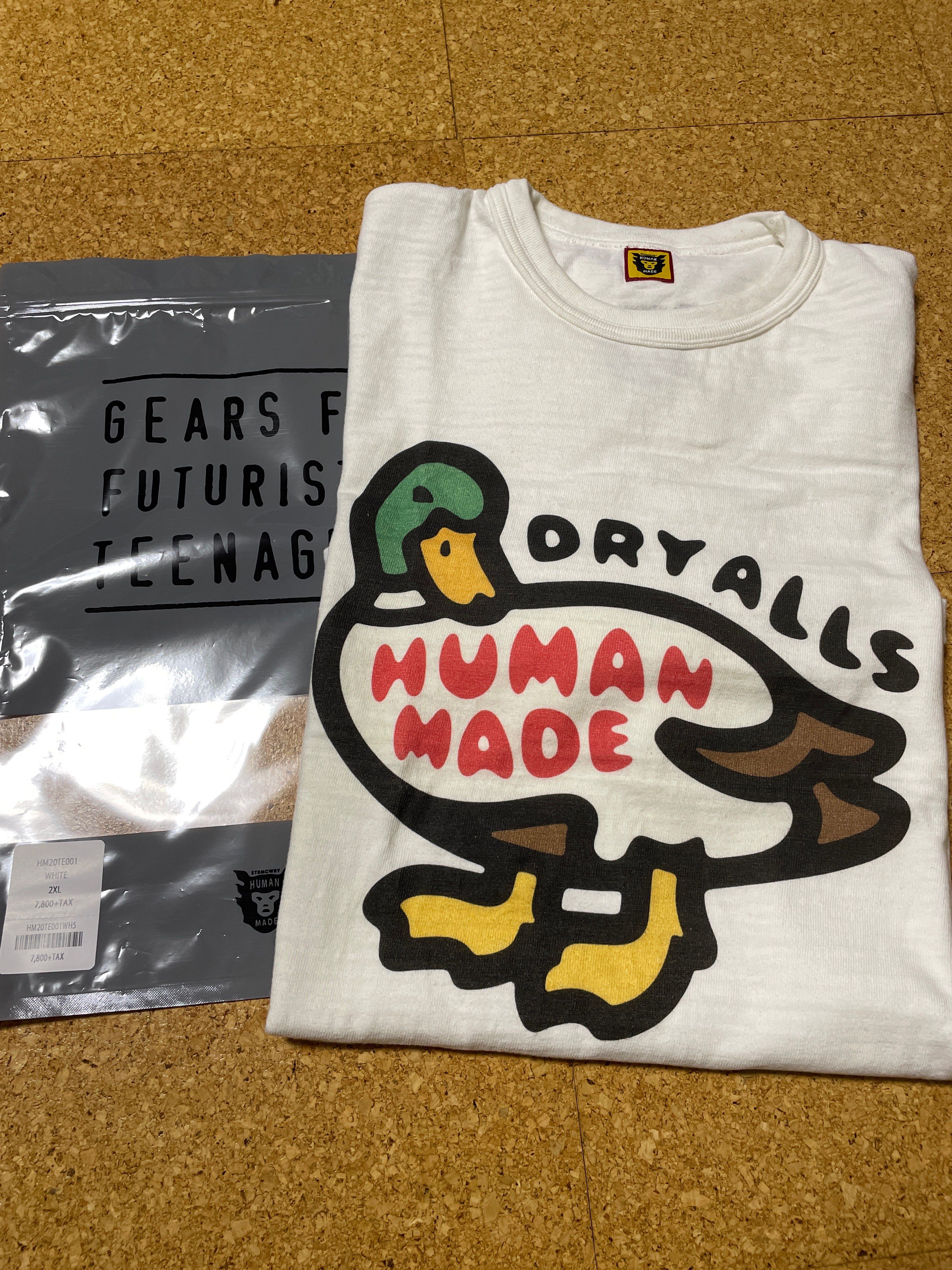 HUMAN MADE T-SHIRT #2001 "White"