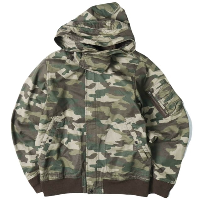 BEAMS ビームス レイズドモッズパーカー ミリタリーブルゾン 11-18-1197-152 M カモフラージュ CAMO 迷彩 ジャケット アウター g27941