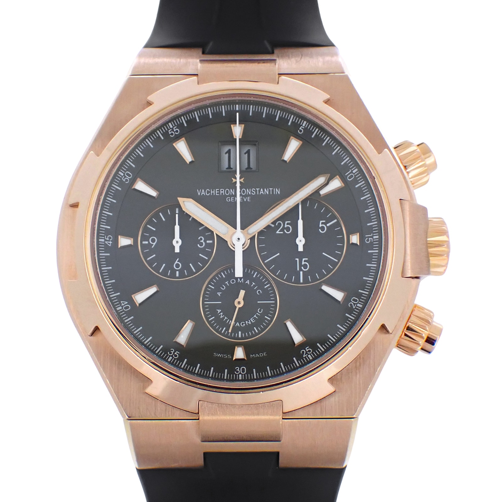 K18PG VACHERON CONSTANTIN ヴァシュロンコンスタンタン  オーバーシーズ クロノグラフ  49150/000R-9338  メンズ 腕時計
