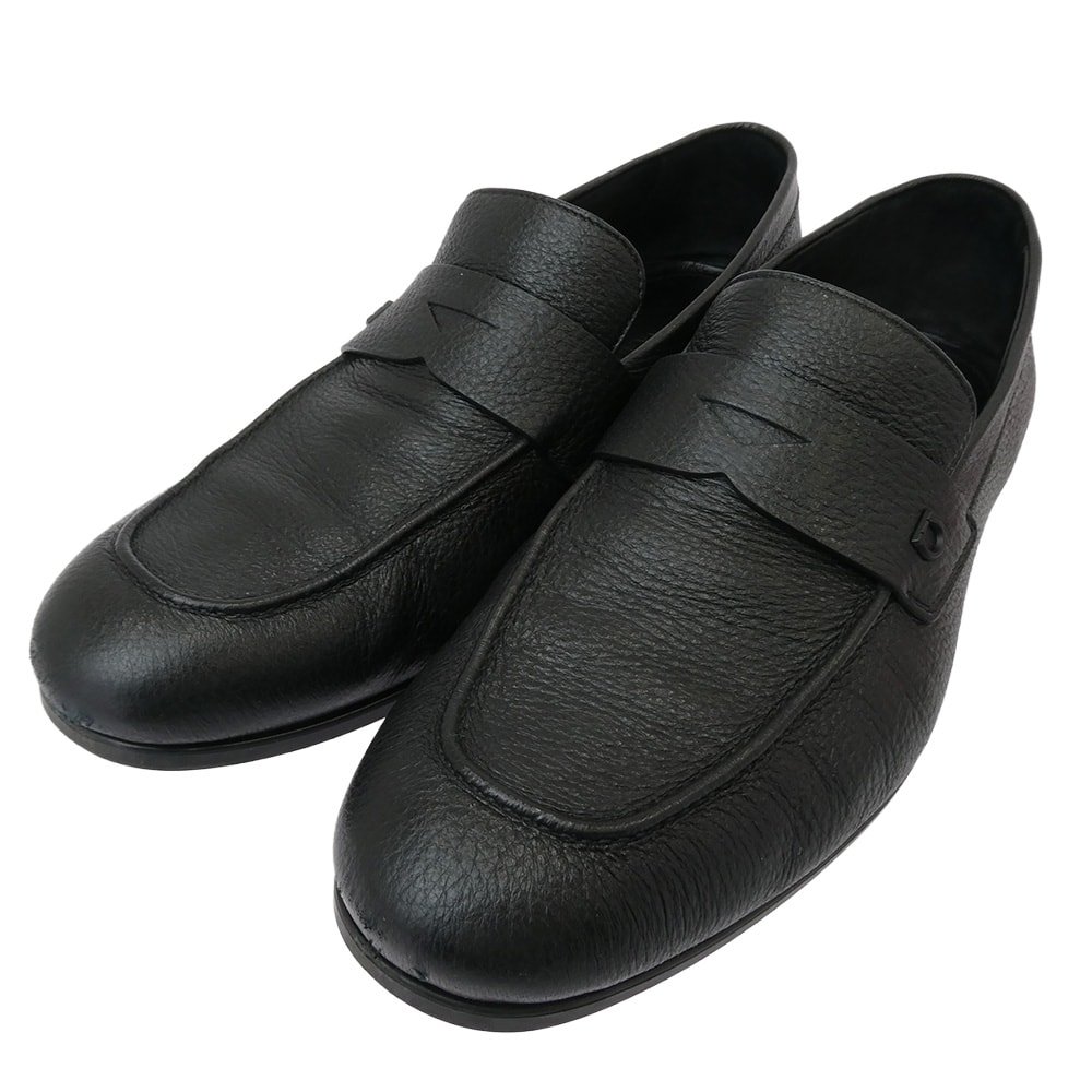 Salvatore Ferragamo サルヴァトーレフェラガモ その他靴 02A723 791719 レザー ペニー ローファー ブラック系 8【中古】