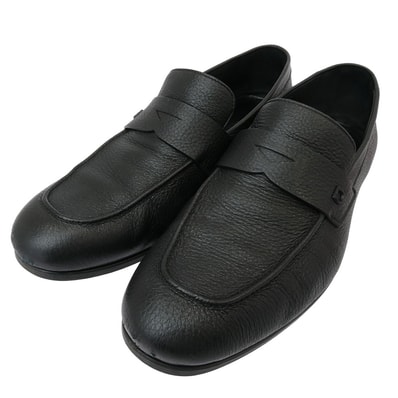 Salvatore Ferragamo サルヴァトーレフェラガモ その他靴 02A723 791719 レザー ペニー ローファー ブラック系 8【中古】