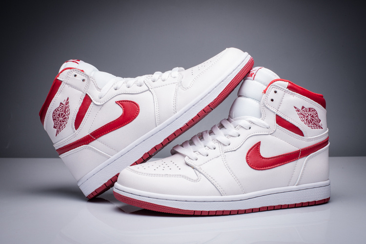 nike retro red and white