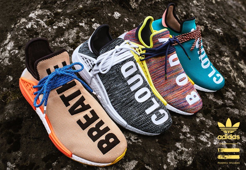 ファレル・ウィリアムス × アディダス オリジナルス NMD ヒューマン レース トレイル フー ハイキング 全4色