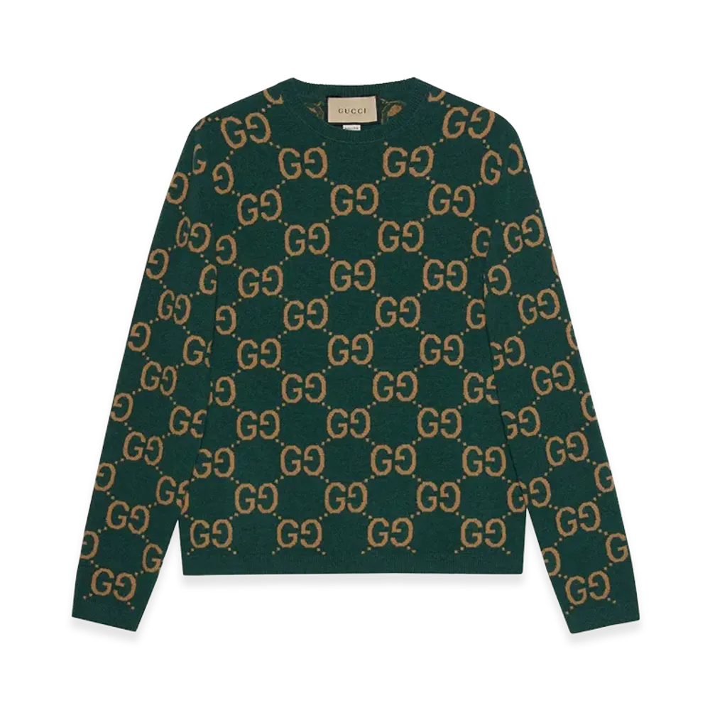 GUCCI Cruise Sweaters "Green"