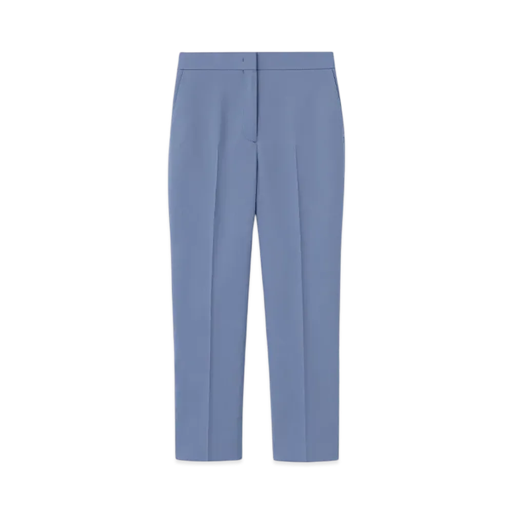 Paul Smith Women's Colored Suits Tapered Pants "SaxBlue"