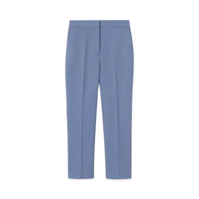 Paul Smith Women's Colored Suits Tapered Pants "SaxBlue"
