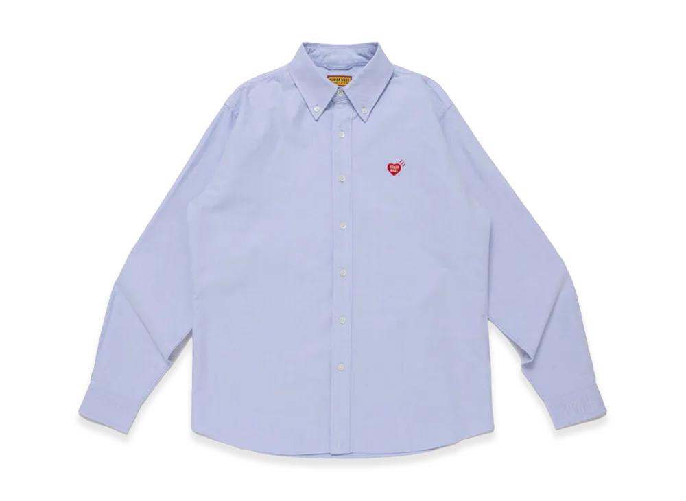 HUMAN MADE Oxford BD L/S Shirt "Blue"