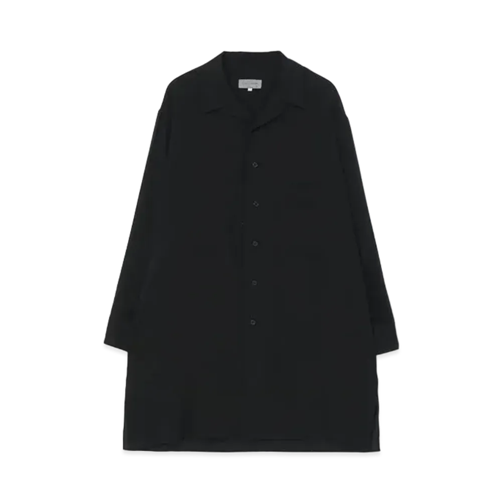 Yohji Yamamoto Cellulose Lawn M-Shirt Coat B "Black"