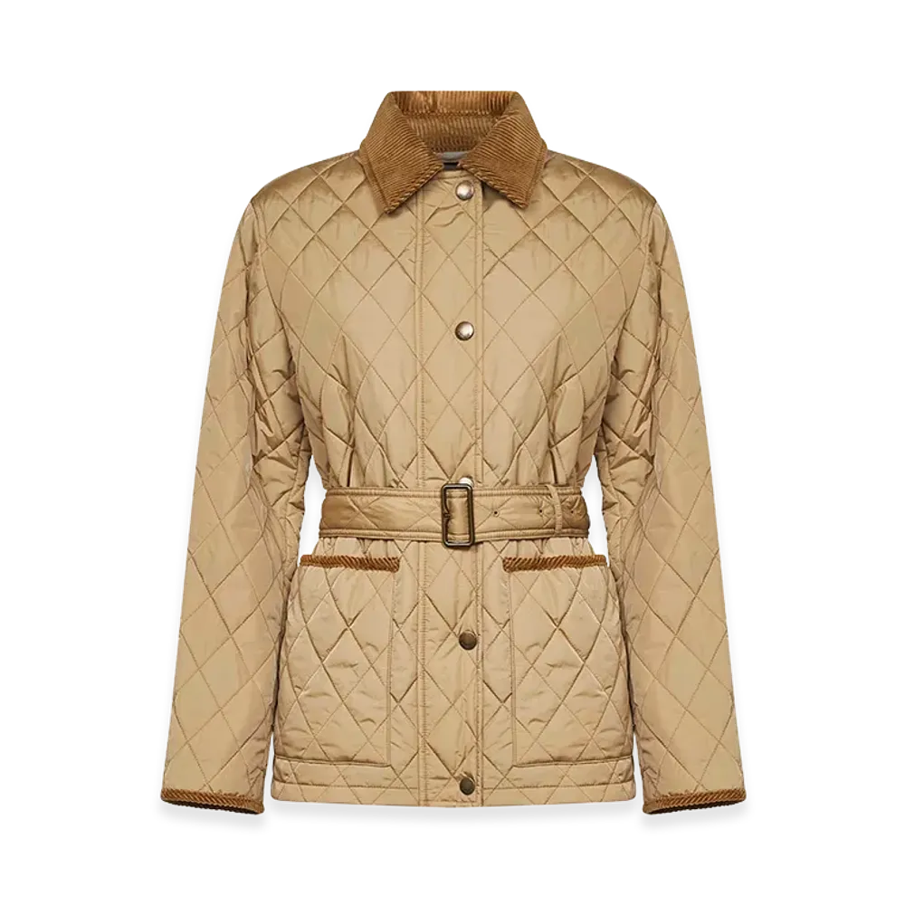 Burberry Women's Nylon Quilted Jacket "Beige"