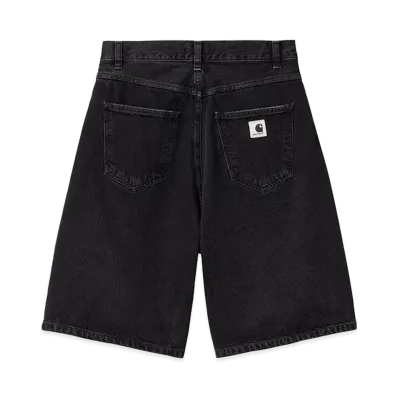 Carhartt WIP Women's Brandon Short "Black(Stone Washed)"