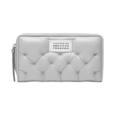 Maison Margiela Glam Slam Embroidered Wallet "Glacial"