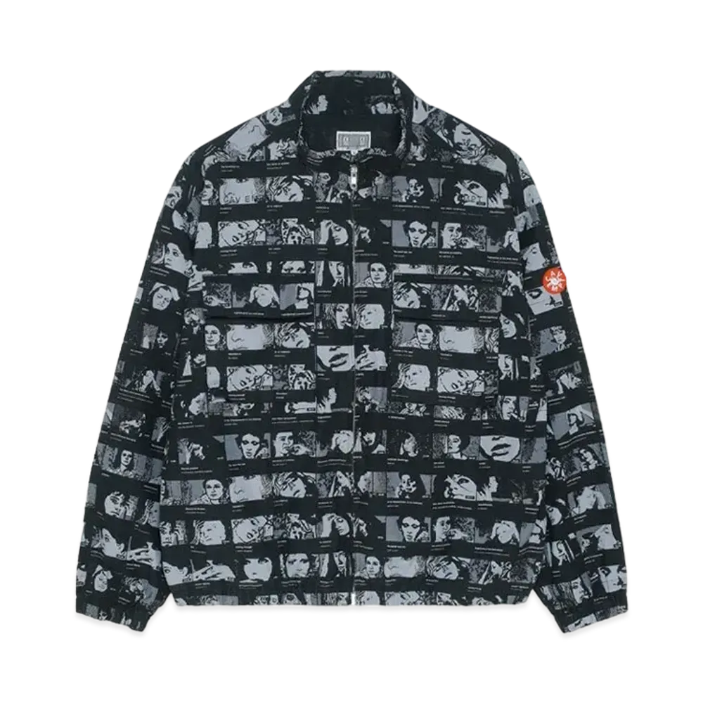 Cav Empt (C.E) THUMBNAIL ZIP JACKET "Black"