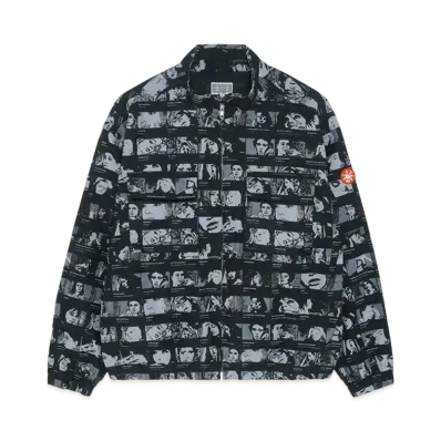 Cav Empt (C.E) THUMBNAIL ZIP JACKET "Black"