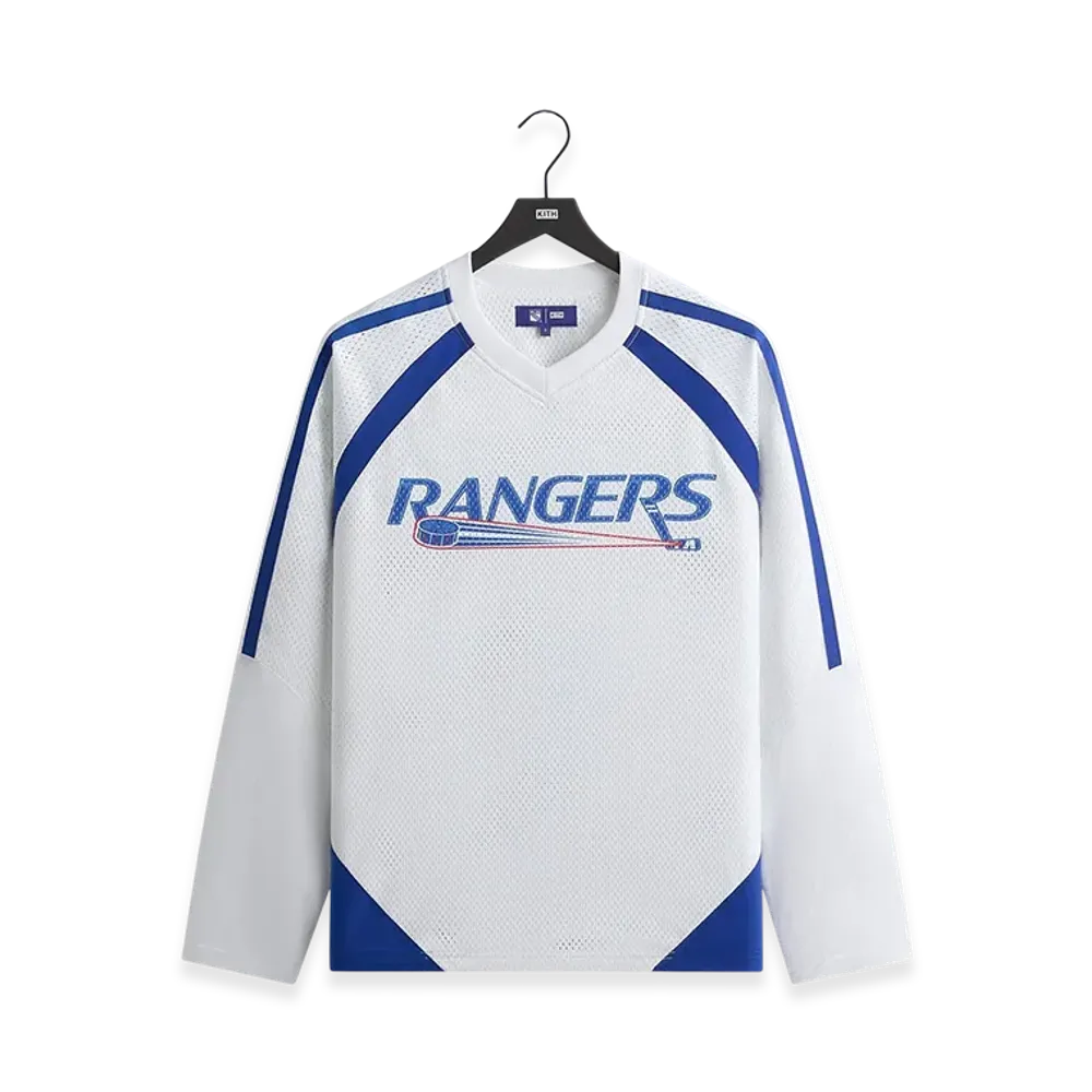 Kith x The New York Rangers Samuel Top "White"