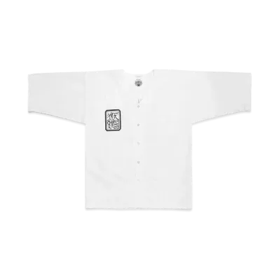 WACKO MARIA WOLF’S HEAD / DABO SHIRT "White Black"