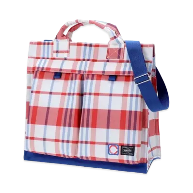 PORTER x CLOT Tote Bag "Red"