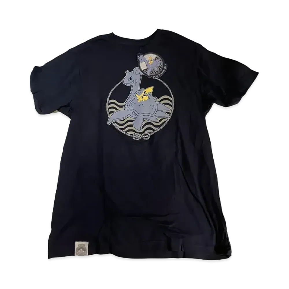 T-shirt Pikachu & Lapras Yokohama 2023 "Black"