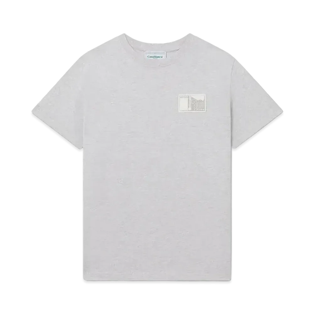 Casablanca Tennis Statues Oversized T-Shirt "Grey"