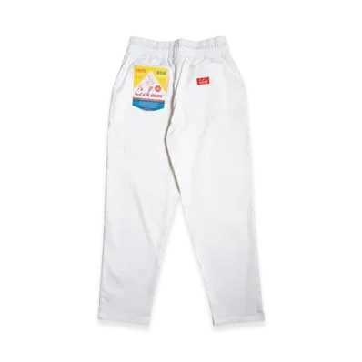 COOKMAN Chef Pants Teflon Processing "White"