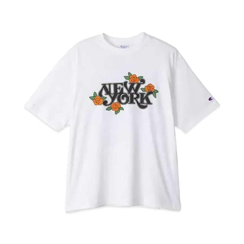 Champion x Yusuke Komori Short Sleeve T-Shirt "White"