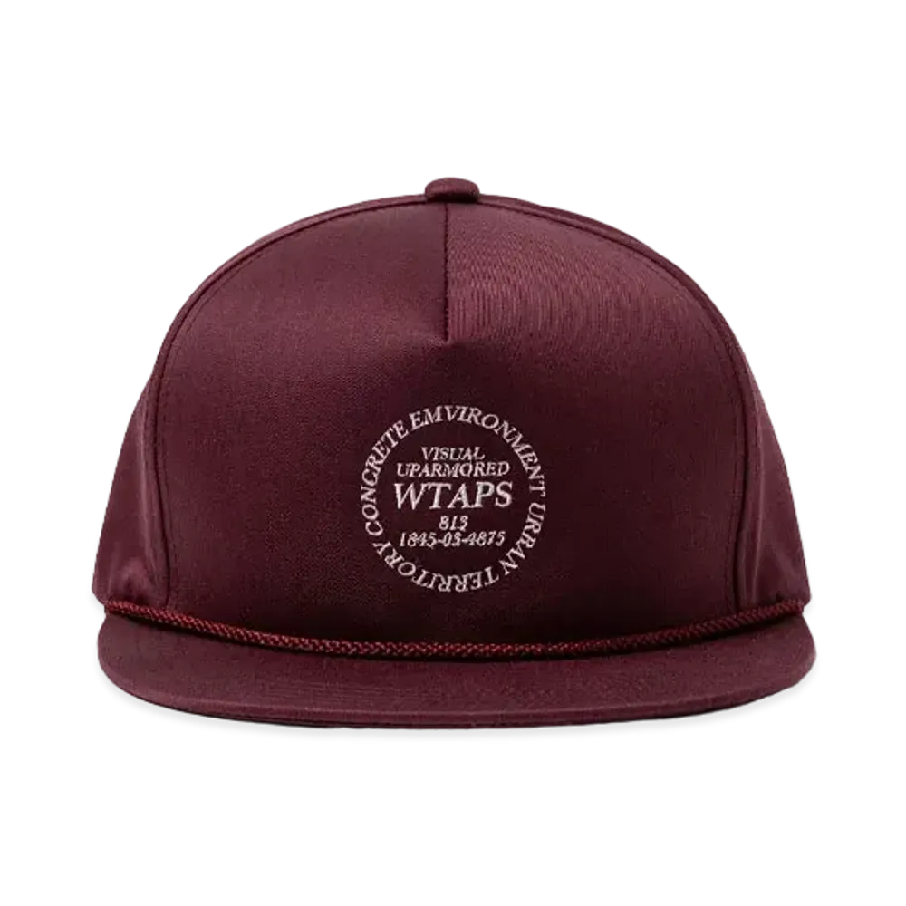WTAPS Militia / Cap / CTPL. Twill. Ingredients "Burgundy"