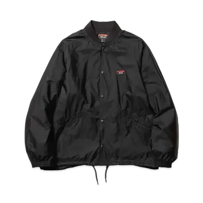 NANGA Rib Collar Coach Jacket(Unisex) "Blk"