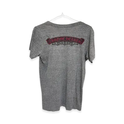 Chrome Hearts Scroll Label T-Shirt "Gray"