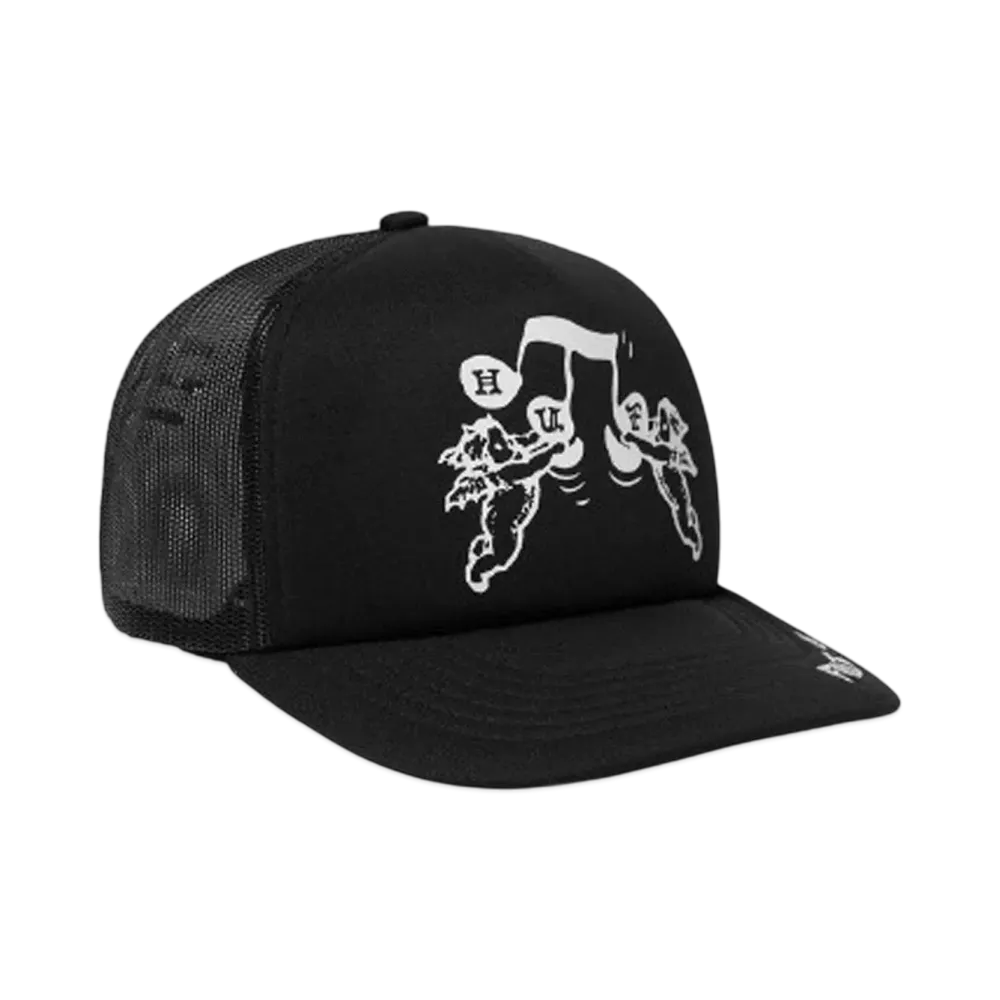 HUF Winter 24 Song Trucker Hat "Black"