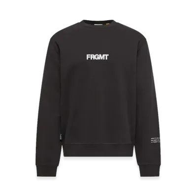 MONCLER x FRAGMENT Sweatshirt "Black"