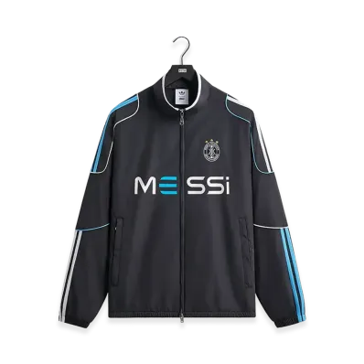 Kith x Lionel Messi x adidas Football Nylon Track Jacket "Black"