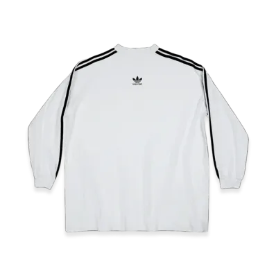 BALENCIAGA x adidas Oversized Long Sleeve T-Shirt "White"
