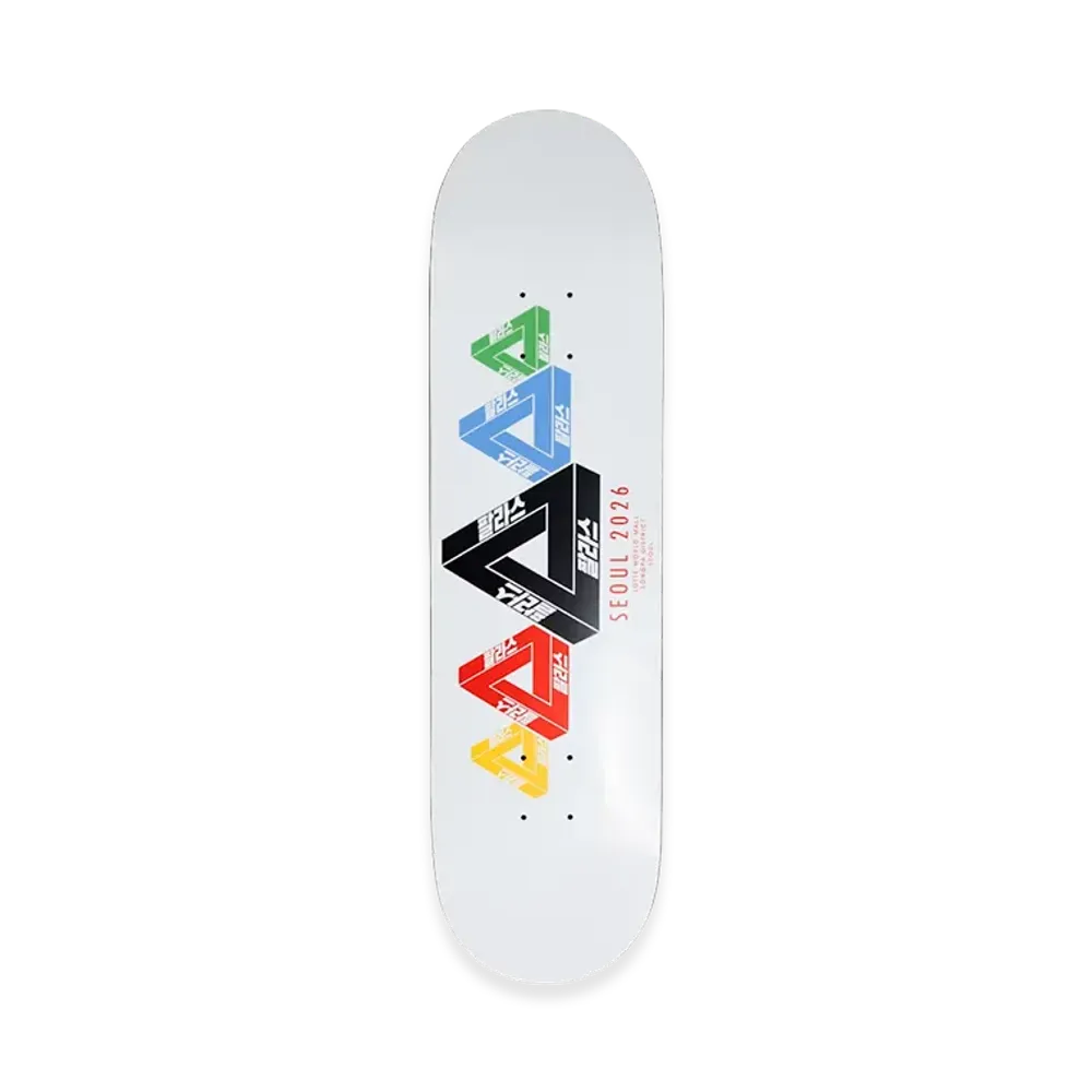 PALACE JAMSIL Seoul 3 World Tri Board 8.25 "White"