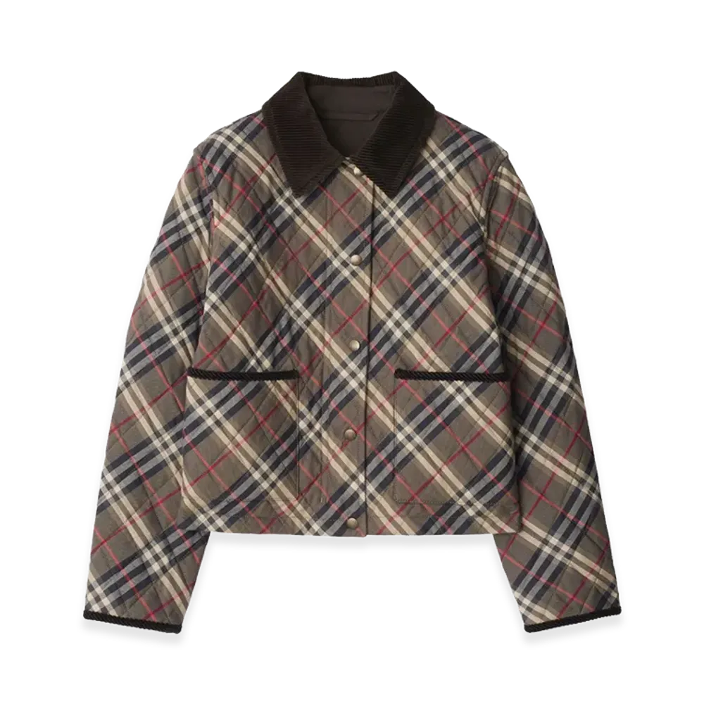Burberry Women's Embroidered Cotton Jacket "Multicolor"