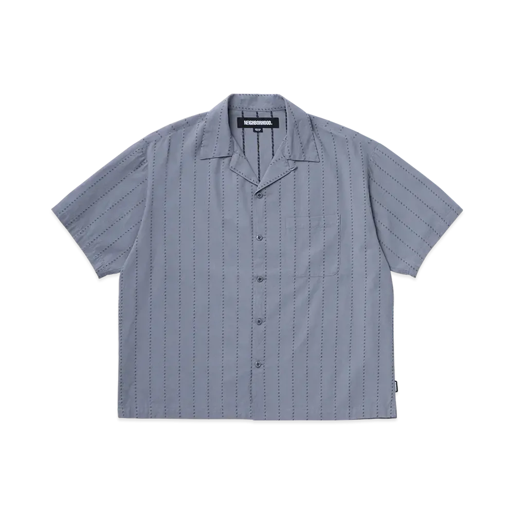 NEIGHBORHOOD Dobby Hawaiian Shirt SS "Gray"