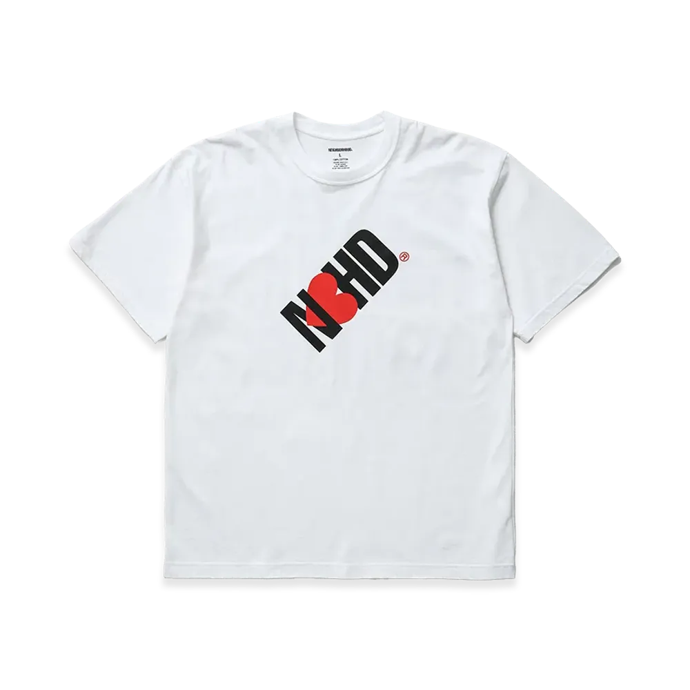 NEIGHBORHOOD Nh . Tee SS-18 "White"