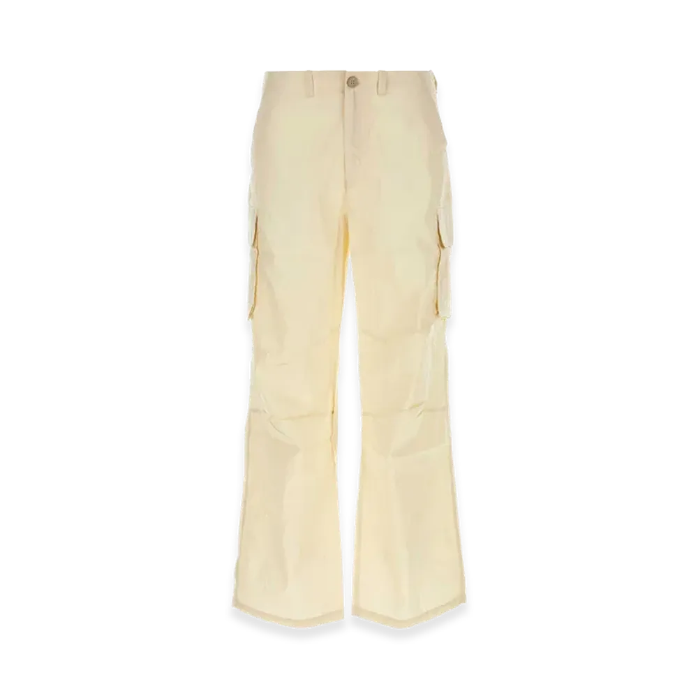 OUR LEGACY Cotton Blend Mount Cargo Pant "Cream/Yellow"