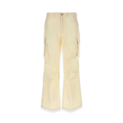 OUR LEGACY Cotton Blend Mount Cargo Pant "Cream/Yellow"