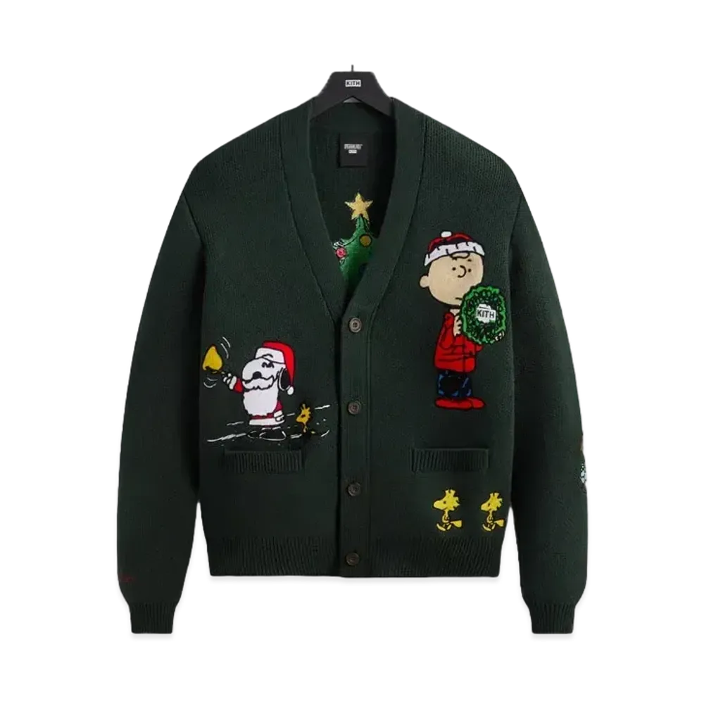 Kith x Peanuts Holiday Cardigan "Stadium"