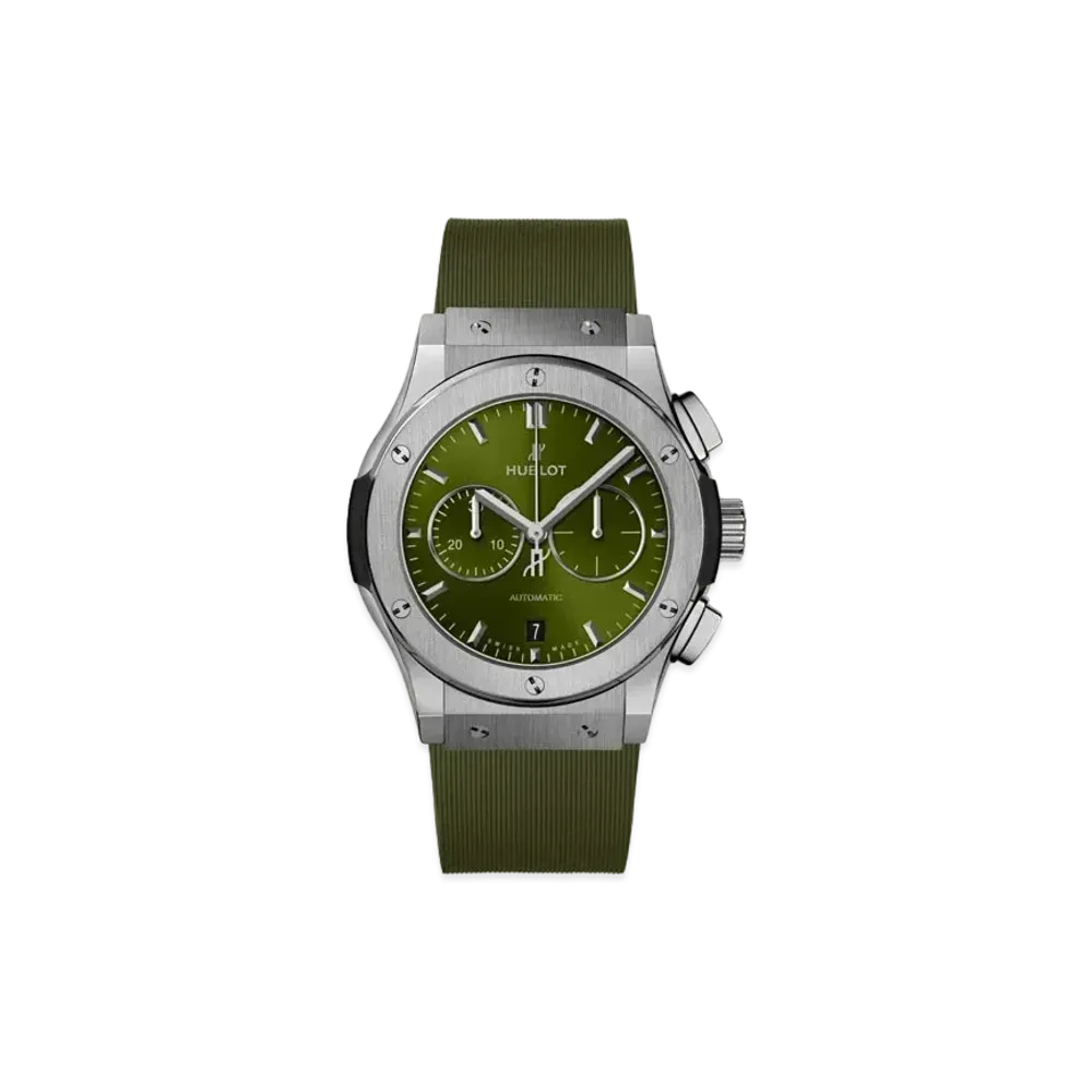 HUBLOT Classic Fusion Chronograph Titanium Green 45mm