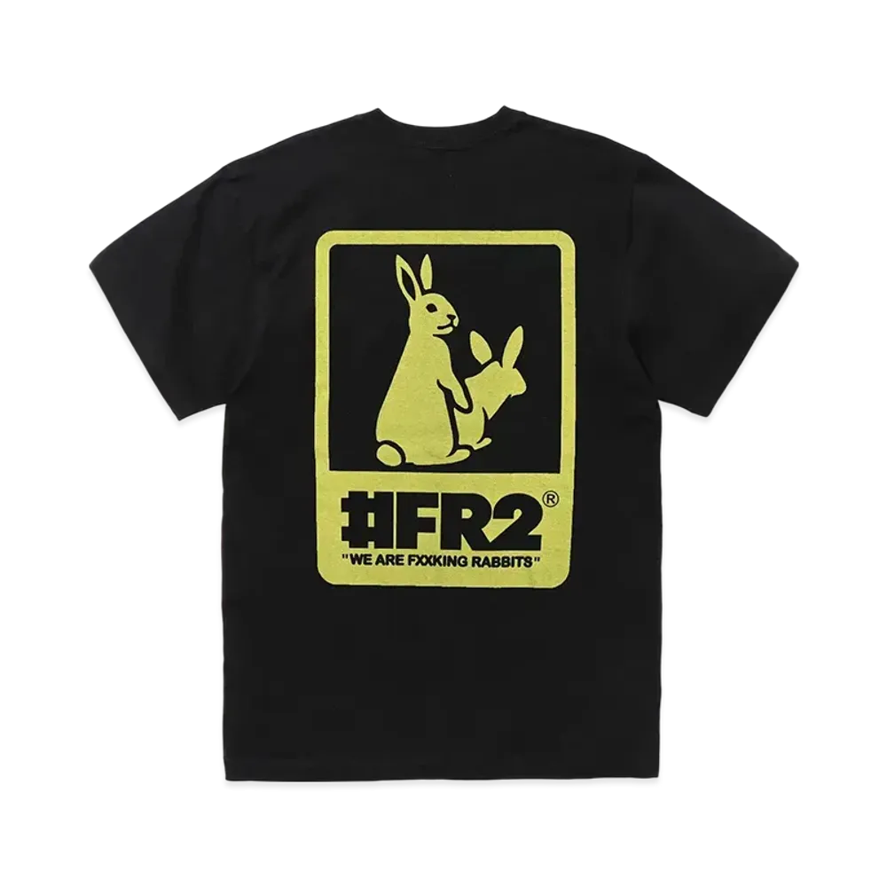FR2 Fxxking Rabbits Board T-Shirt "Black"