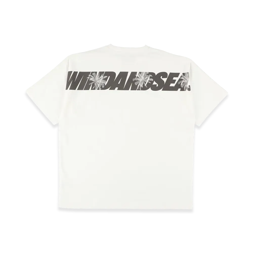 WIND AND SEA Palm Tree Logo S/S Tee "White"