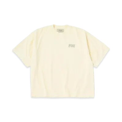 SEDAN ALL-PURPOSE Garment Dyed S/S Tee "Ecru"