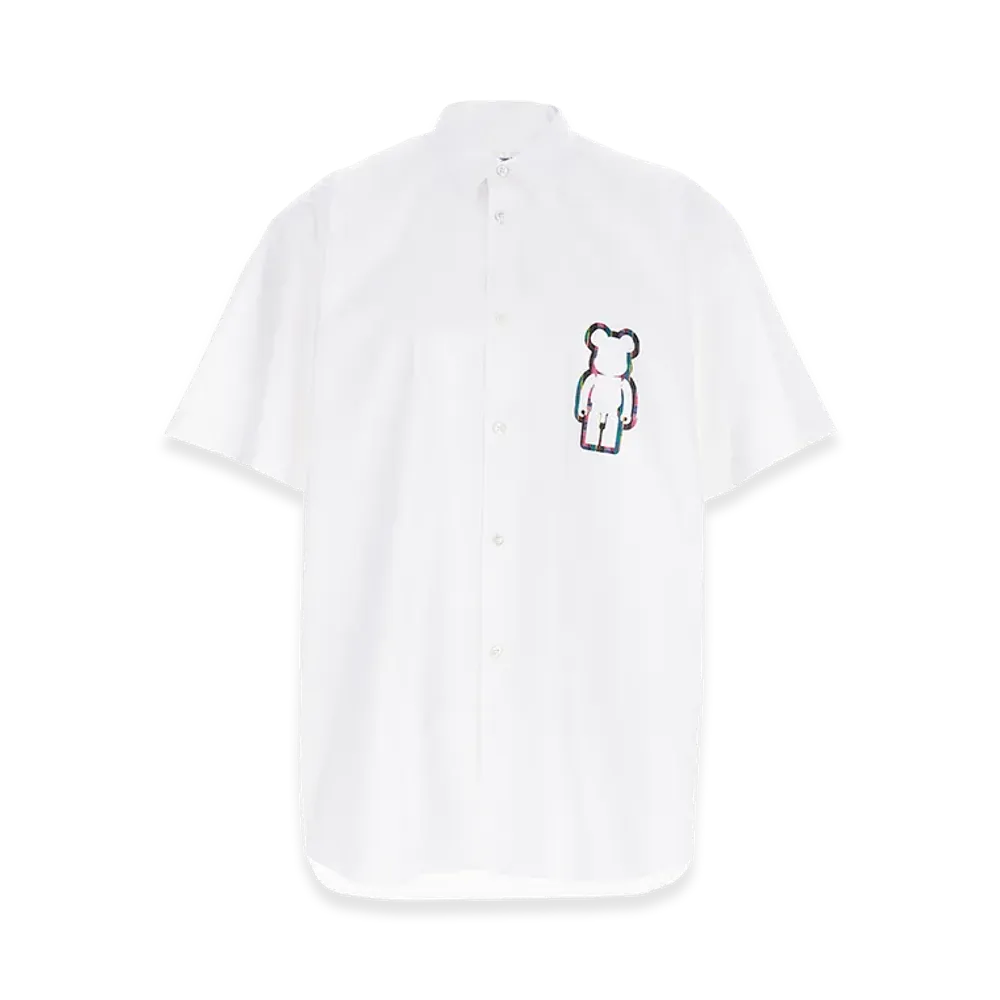 COMME des GARCONS SHIRT x BERBRICK Short Sleeve Shirt "White"